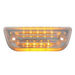 9 LED Peterbilt 579 & Kenworth T680, T770, T880 Rectangular Cab Light - Amber LED / Clear Lens