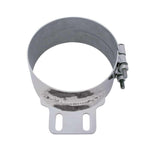 7" Stainless Butt Joint ExhaustClamp - Straight Bracket