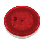 21 LED 4" "GLO" Stop, Turn & Tail Light - Red LED/Red Lens