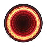 24 LED 4" "MIRAGE" Stop, Turn & Tail Light - Red LED/Red Lens