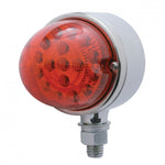 17 LED Dual Function Reflector Single Face Light - Red LED