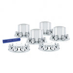 Chrome Dome Axle Cover Combo Kit w/ 33mm Standard Nut Cover & Nut Cover Tool