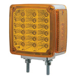 39 LED Double Face Turn Signal Light - Amber LED/Amber Lens